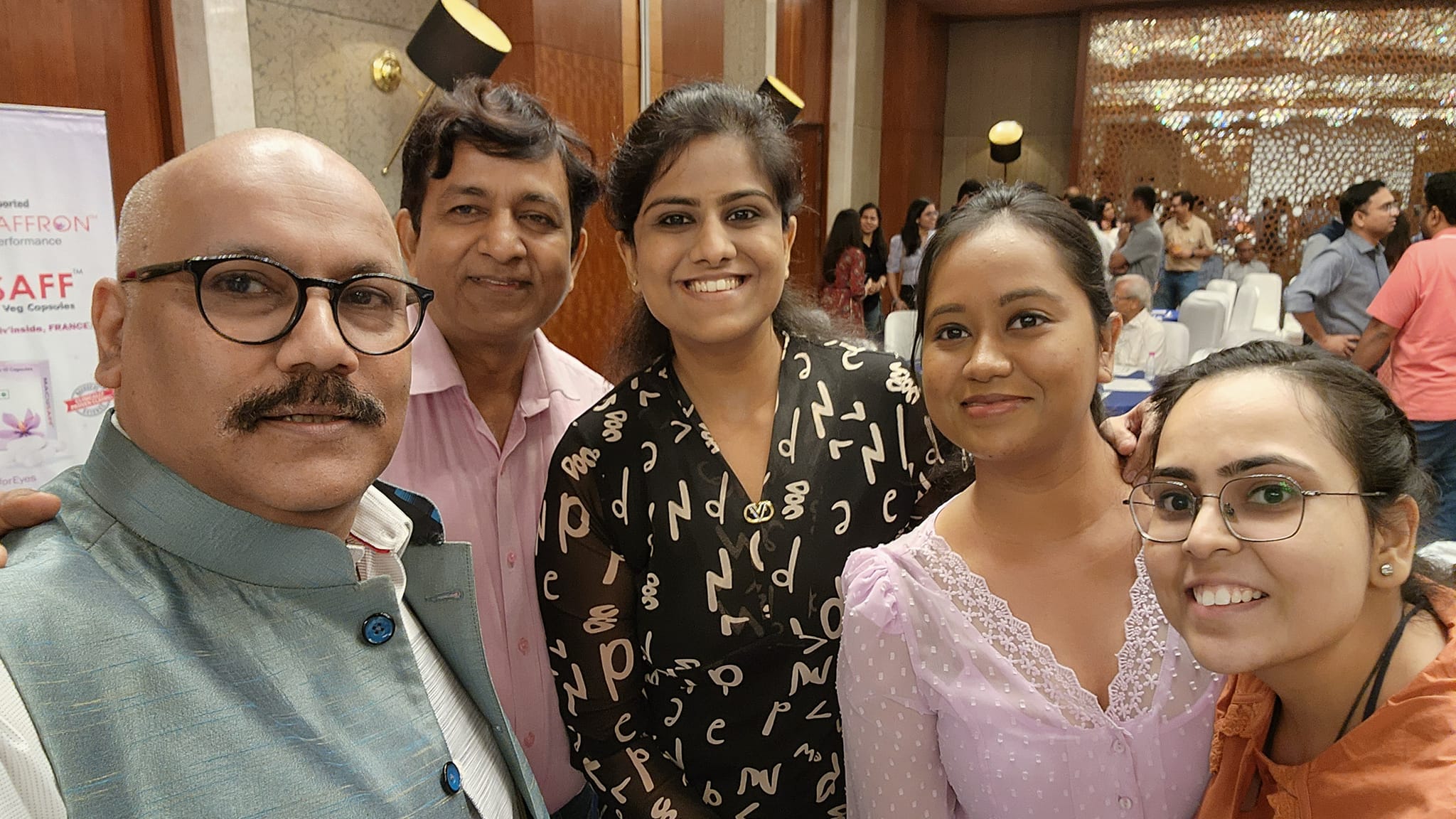 Dr. Arup Chakrabarti with colleagues