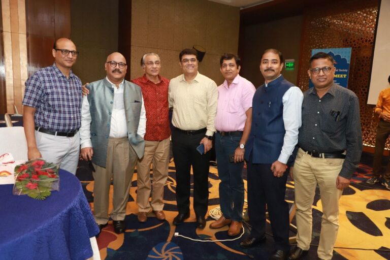 Dr. Arup Chakrabarti with colleagues